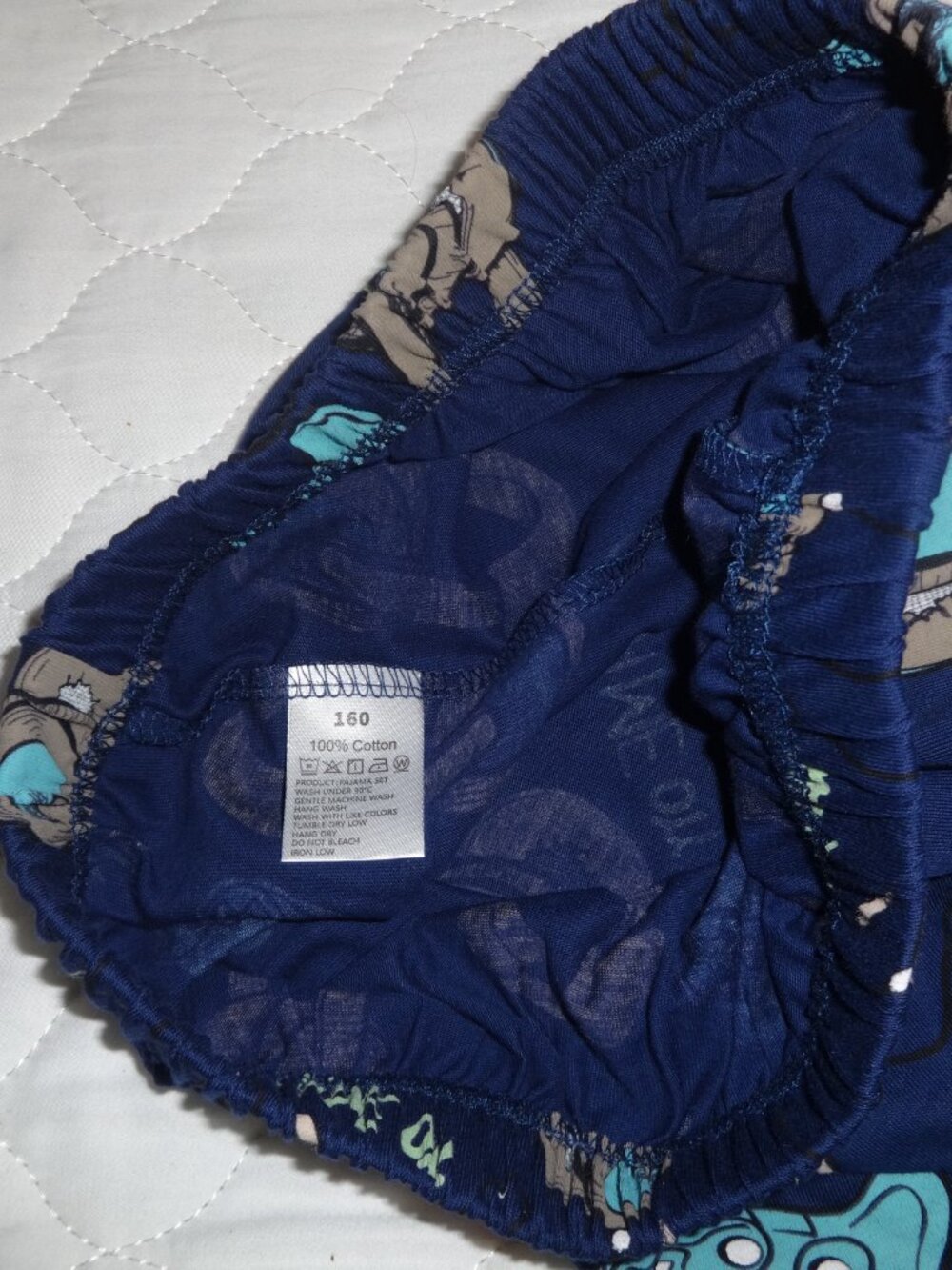 UMEYDA BOYS SUMMER PAJAMA SET SIZE 160 (11-12 YEARS) GAMING THEME - Picture 4 of 8